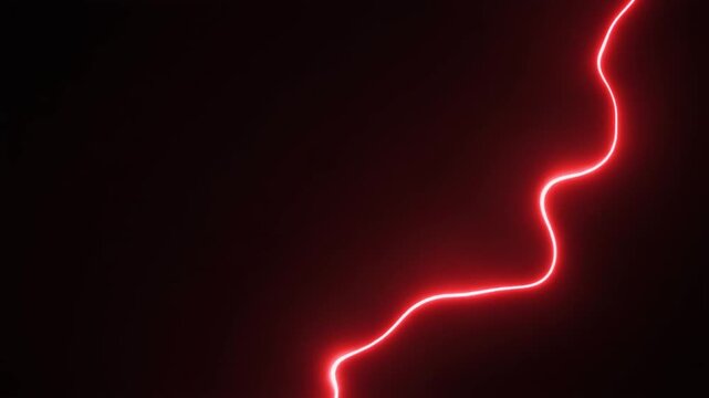 Crimson-red plasma ripples and reshapes at the lower-right edge, luminous tendrils flexing outward against deep black with dramatic cinematic glow and expansive copy space.