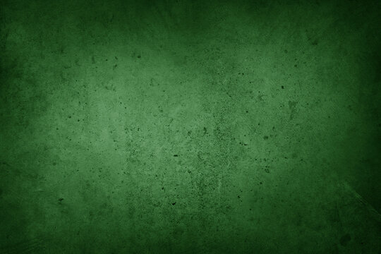 Green concrete wall
