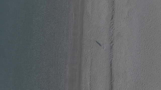 Empty Beachline in Italy