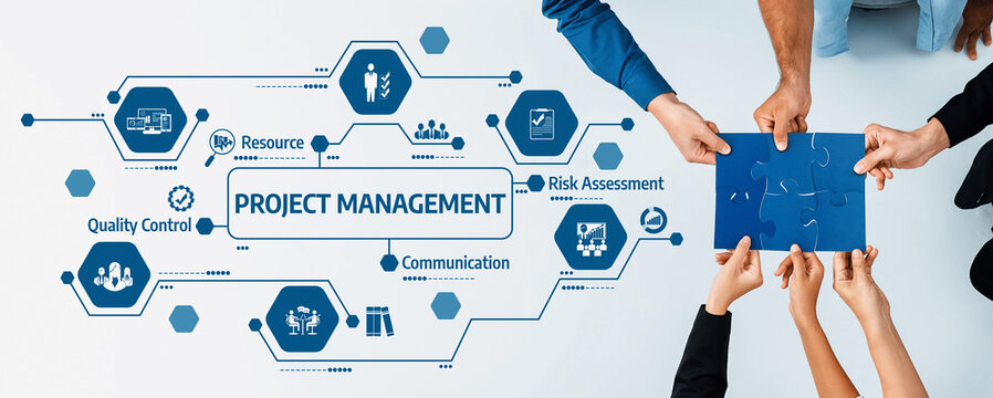 Explore essential project management concepts through collaboration and communication, focusing on resource allocation and effective risk assessment strategies. Amity