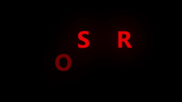 Easter offer animated red text on black background, for seasonal retail, sales and holiday, marketing promotions