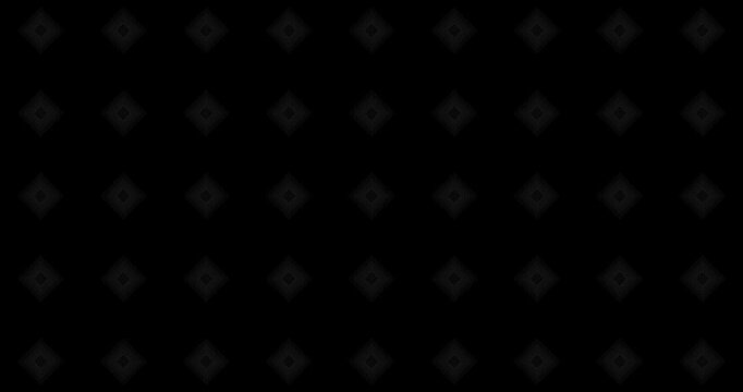 Animated background with moving rhombus