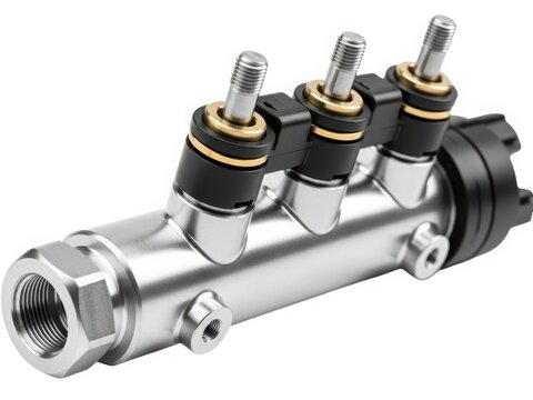 Industrial pneumatic valve manifold