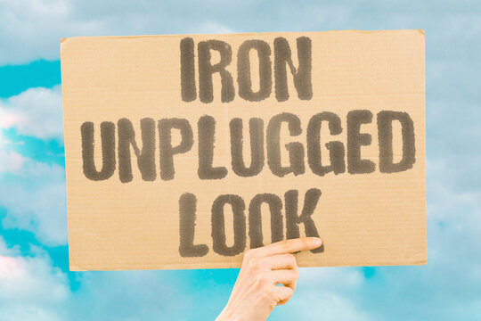 "Iron unplugged look" The memory of unplugging still requires a check. DOUBT. ANXIETY. ROUTINE. SAFETY. VERIFICATION.
