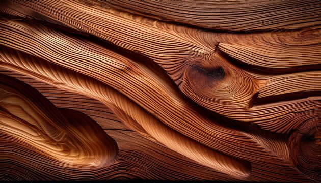extreme macro image showcasing a background composed of intricate details in made wood highlighting the unique textures and patterns found in wood materials for artistic and design use