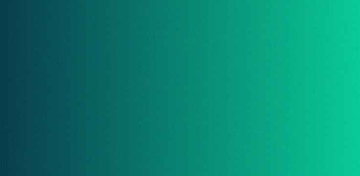 Emerald Sea grainy gradient, blue background with green screen, 