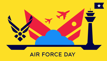 Fototapeta premium Air force day