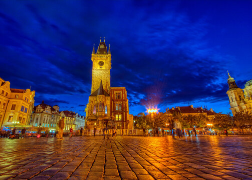 Prague old town square, Czech Republic.