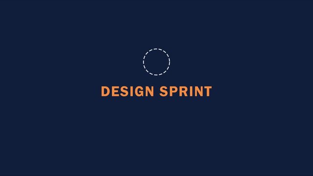 Sprint motion title animation for business strategy and agile project management 4k methodology innovation