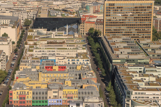 Berliner H&auml;usermeer, Blick &uuml;ber die Luisenstadt in Kreuzberg