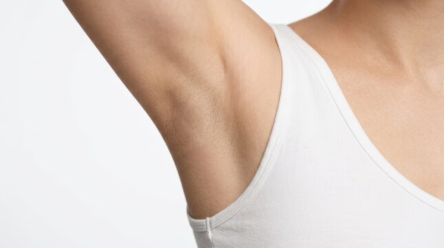Beauty aesthetic of smooth underarm skin for summer wellness.