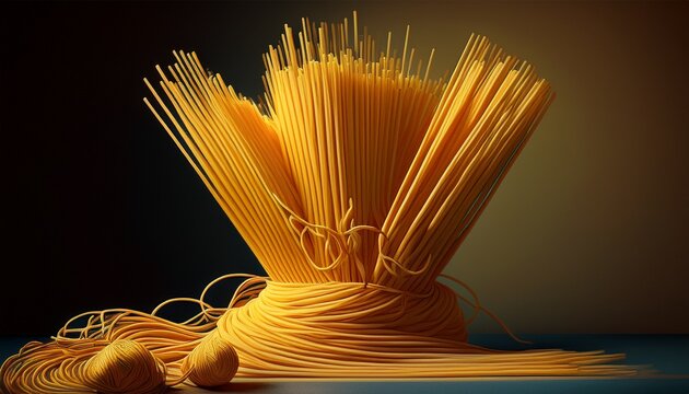 sheaf raw spaghetti