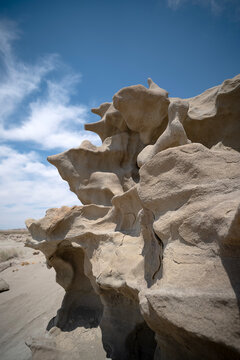 Vertical ultrawide shot of Fantasy Canyon formation