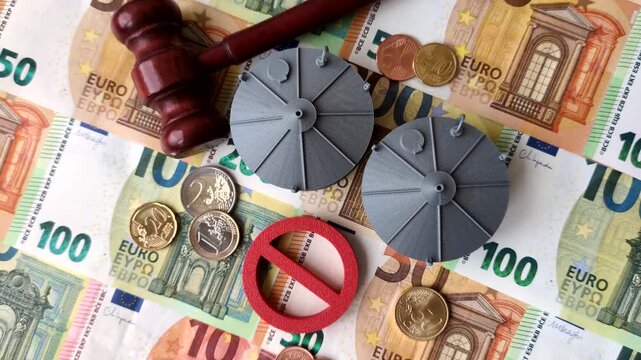 A ban, sanctions, or an embargo on oil and liquefied gas supplies to Europe. An oil supply ban