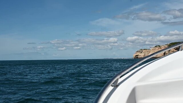 Bootsfahrt an der Algarve