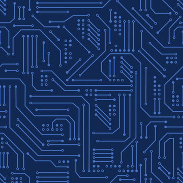 circuit seamless pattern. abstract texture