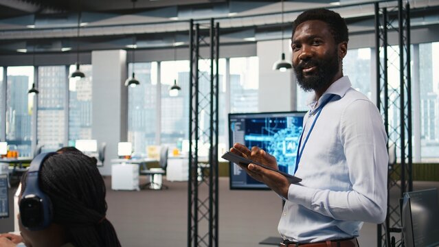 Joyous technician automates repetitive office tasks with AI scripts, using artificial intelligence to accelerate feature implementation, improve productivity and support software development.
