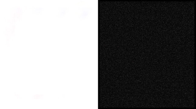 Minimalist split screen background, high contrast black and white texture, dual tone abstract composition for graphic design