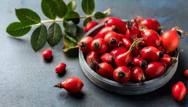 harvest rose hips