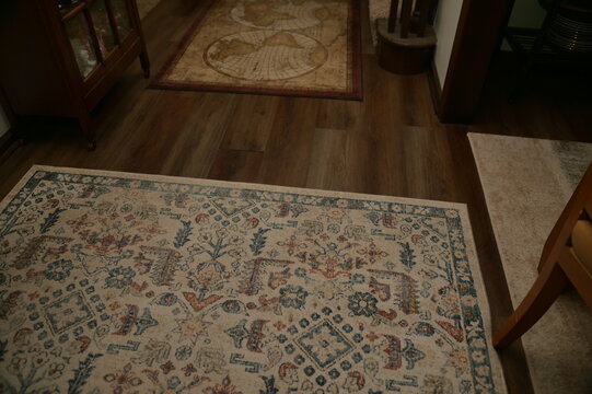 Rug on a Hardwood Floor