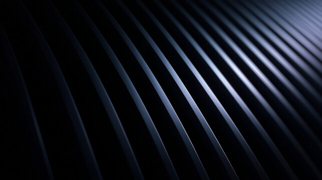 Dark Metallic Stripes Abstract Technology Background