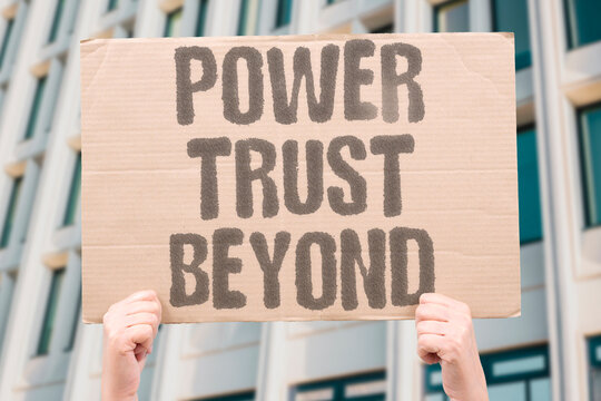 "Power trust beyond" Financial authority over another person's life is a profound act of trust. POWER. ATTORNEY. TRUST. FINANCE. RESPONSIBILITY.