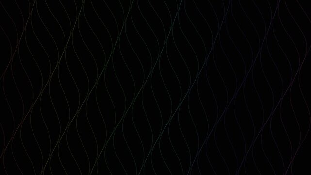 Dark organic filament strands forming a wavy textured pattern for abstract background