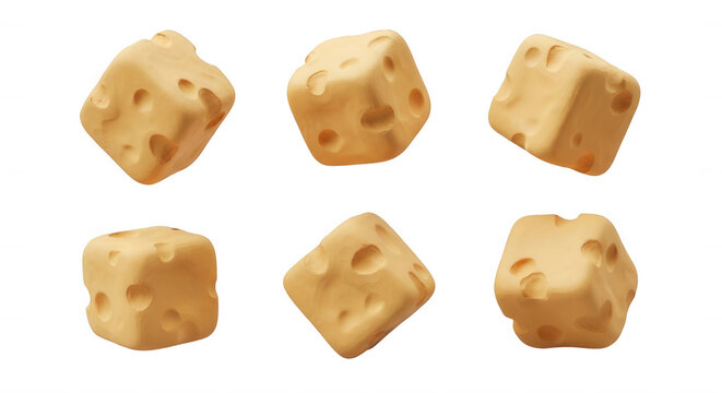 cubical cheese chunks isolated on a white backdrop food related projects and visual storytelling