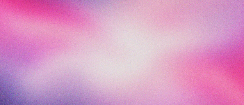 Vibrant gradient background with grainy texture in pink and purple hues. Abstract soft blur aesthetic for modern web design. Colorful mesh backdrop for social media and creative marketing.