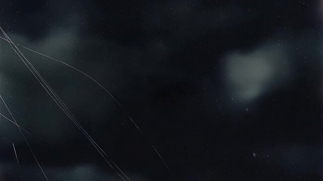 Vintage Film Grain Scratches Overlay Seamless Loop Old Cinema Texture Background for Retro Video Editing