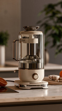 coffee maker on the stove