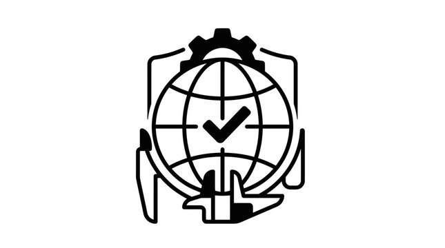 Global Quality Assurance and Technical Compliance Icon