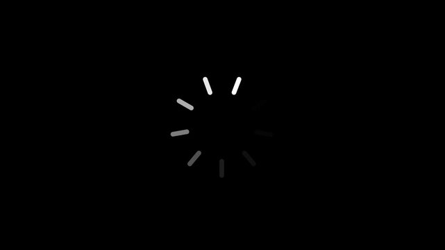 Loading animation green screen loading progress bar motion loading symbol minimalist buffering. For apps websites, smooth loading 4k video animation