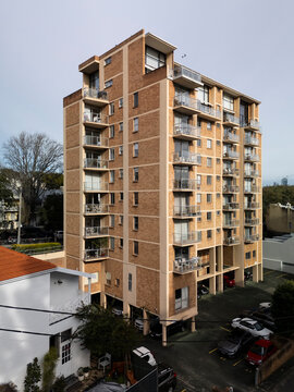 Seventies multi-storey apartment building in Sydney
