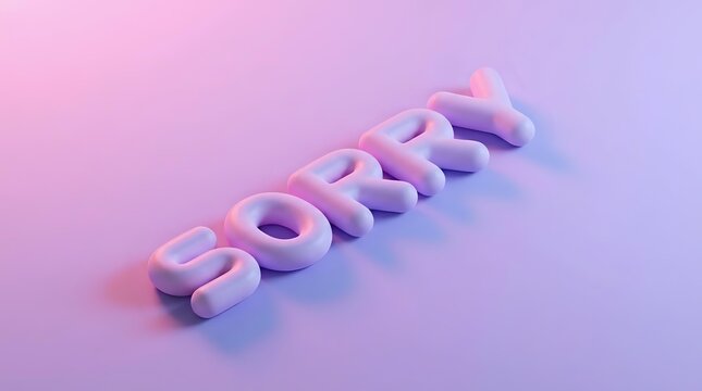 Gradient numbers zero through nine arranged diagonally on soft pink and purple background, suitable for counting, mathematics, education, and digital design projects.