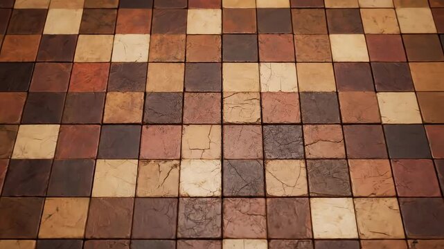 multicolor square tiles floor pattern texture
