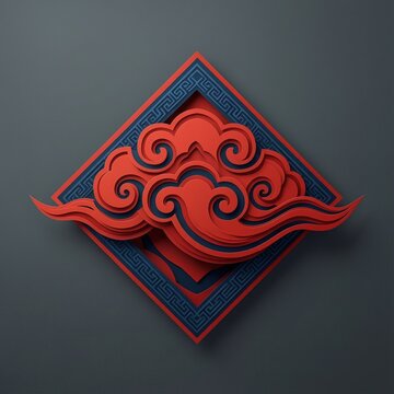 red and blue background