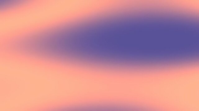 Abstract purple and peach moving gradient background