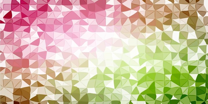 Blue white and red vector modern geometrical abstract background. Texture, new background. Geometric background in Origami style with gradient.