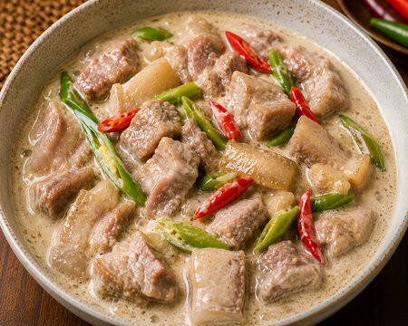 Creamy Bicol Express
