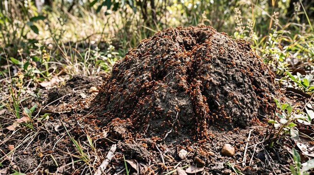 Fire ant mound