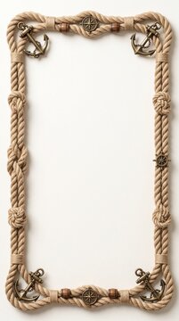 Nautical Rope Frame