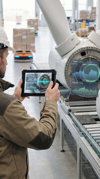 Dedicated professional viewing augmented reality machinery data