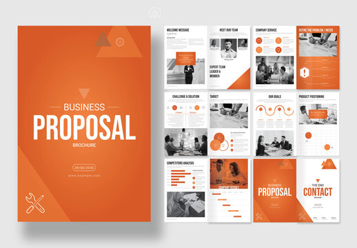 Business Proposal Brochure Layout