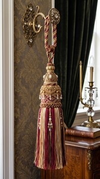 Luxury curtain tassel
