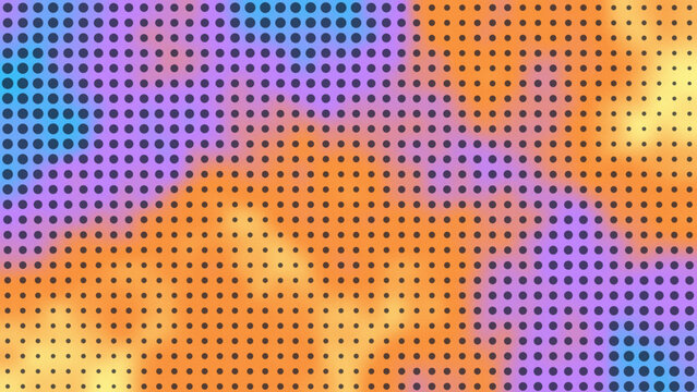 Halftone Dot Gradient Background Minimal Dotted Pattern Widescreen