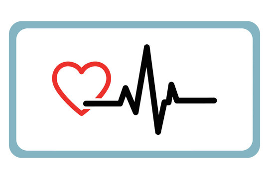 Heartbeat Pulse Icon Design