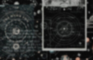 Naklejka premium Close-up of spiral galaxy in space
