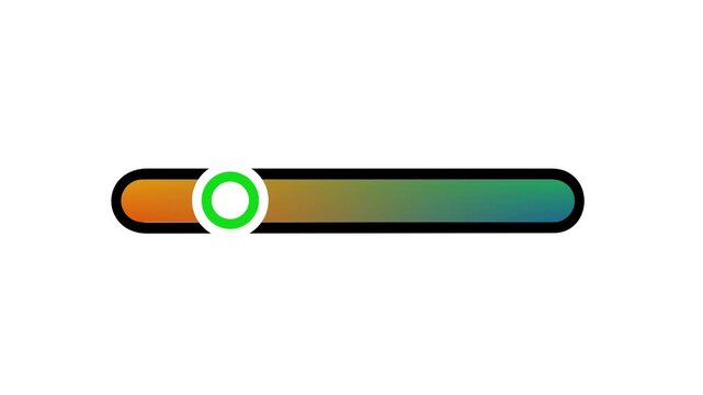 3d credit score meter concept for data display and website graphic elements.