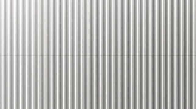 Close up of worn industrial corrugated metal sheet texture with corrugated industrial vertical background